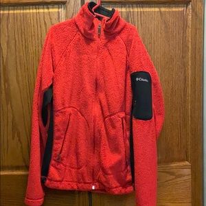 Red Colombia Coat